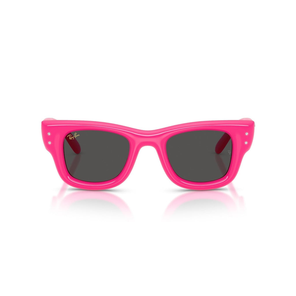 Ray-Ban RB 4940B Wayfarer Puffer 686287 Rosa E Strass | Occhiale Da Sole Unisex