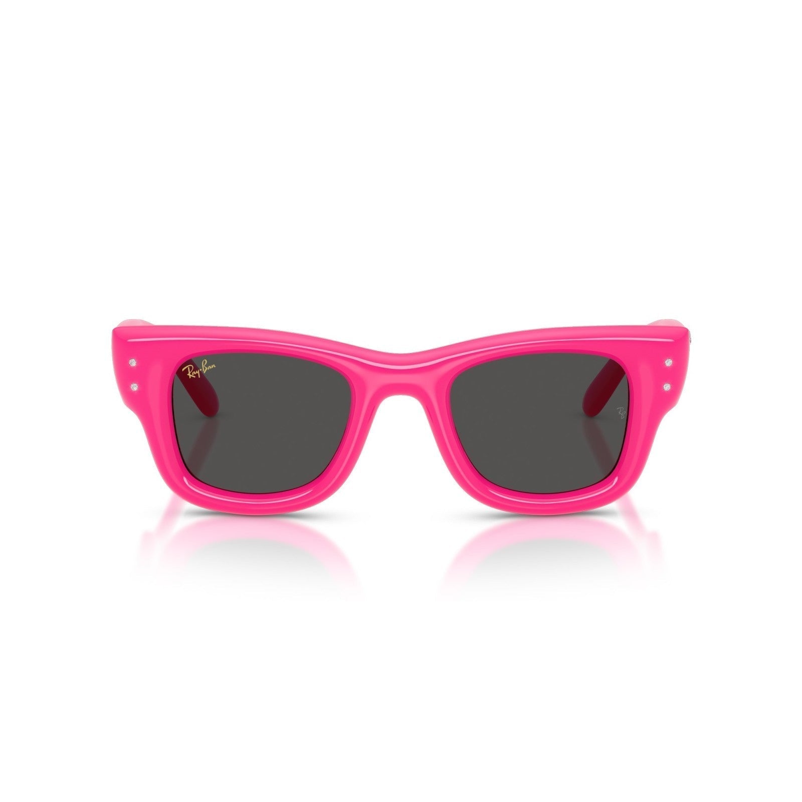 Ray-Ban RB 4940B Wayfarer Puffer 686287 Rosa E Strass | Occhiale Da Sole Unisex