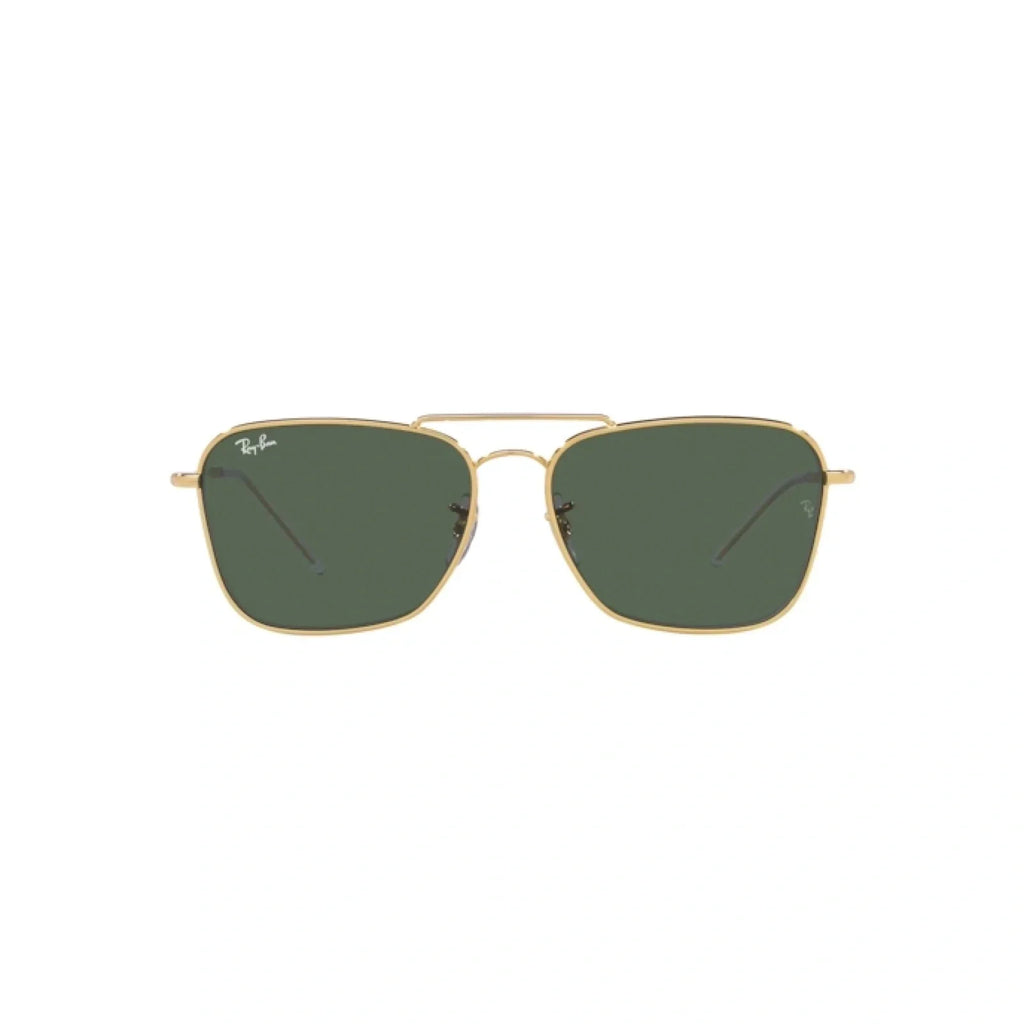 Ray-Ban RB R0102S Caravan Reverse 001/VR Oro | Occhiale Da Sole Unisex