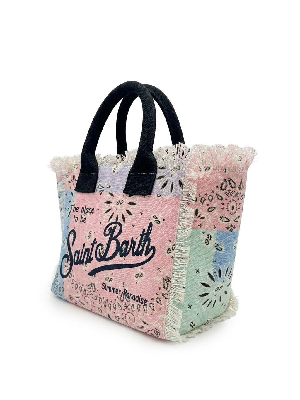 MC2 SAINT BARTH Borsa Donna  COLETTE 03277L BANDANNA ROUND COLOR