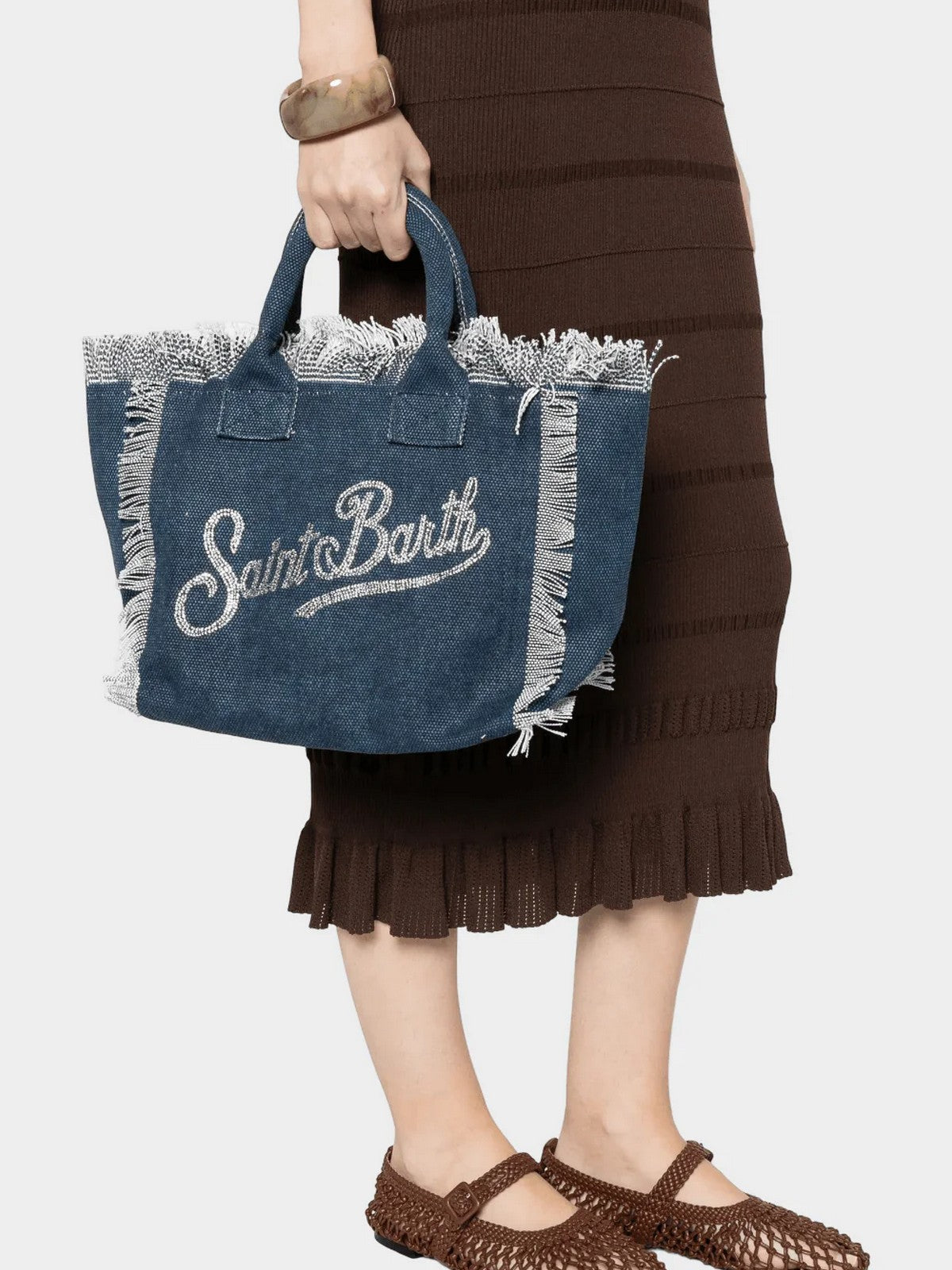 MC2 SAINT BARTH Borsa Donna  COLETTE 07486L INDIGO STRASS