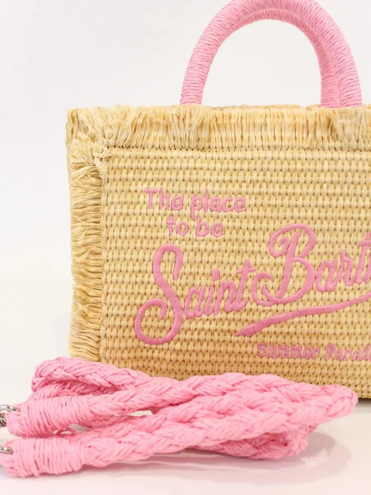 MC2 SAINT BARTH Borsa Donna  VANITY MINI STRAW N 00415L BEIGE