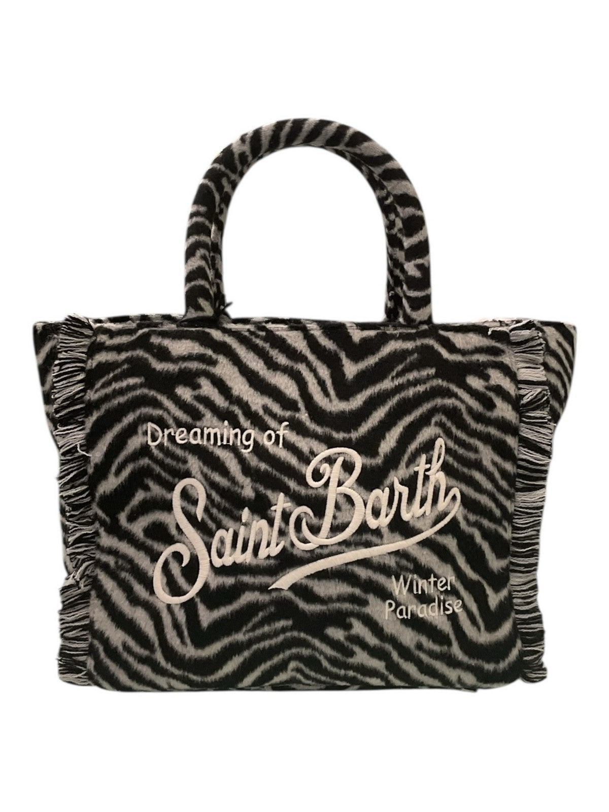 MC2 SAINT BARTH Borsa Donna  COLETTE FELT 00269I ZEBRA 00 EMB